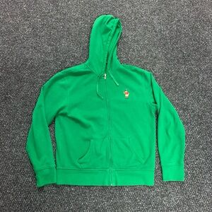 Polo by Ralph Lauren Kelly Green Hoodie with Navy Tag